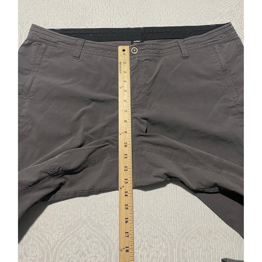 KUHL Splash Roll-Up Hiking Pants Womens 20W Regular Gray Articulated Knee - Picture 7 of 12